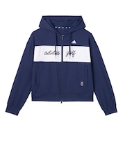 アディダス(adidas)ゴルフウェア 吸汗速乾 長袖 フルジップ フーディー パーカー OGI97-KM1054 NVY