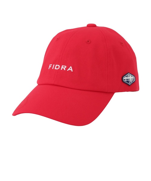 フィドラ（FIDRA）ゴルフ カジュアル クラシックキャップ マーカーマグネット搭載 FD5VWA33 RED