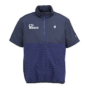 ルコックスポルティフ(lecoqsportif)ゴルフウェア アウター 蓄熱保温 防風 中綿入り 半袖ブルゾン LG5FWBC0M NV00