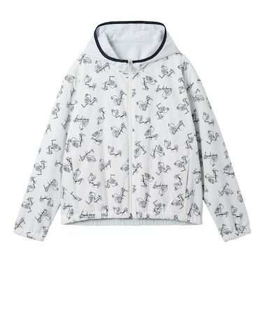 ルコックスポルティフ（lecoqsportif）ゴルフウェア アウター 防風保温 リバーシブル ブルゾン LG5FWB02L WH00