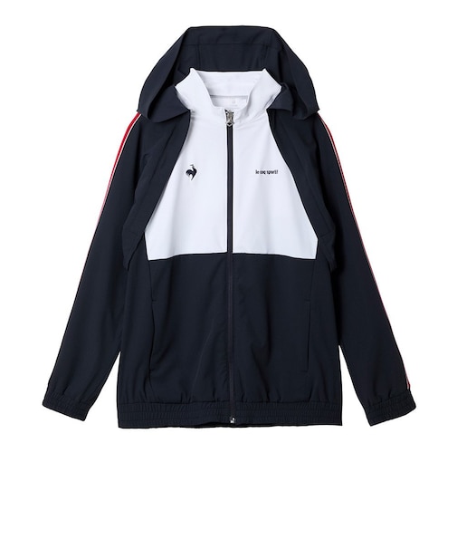 ルコックスポルティフ（lecoqsportif）ゴルフウェア アウター 2WAYブルゾン デタッチャブル LG5FWB00L WH00