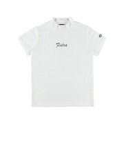 フィドラ(FIDRA)ゴルフウェア 半袖 モックネックシャツ FD5RUG06 WHT