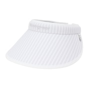 マンシングウエア(MUNSINGWEAR)ゴルフ つば広 クリップバイザー MG6SCP51L WH00