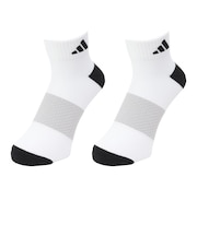 アディダス(adidas)ゴルフ アンクル ファンクショナルソックス 2足組 MIP98-KV7527 W/BLK