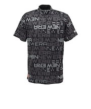 ニューエラ(NEW ERA)ゴルフウェア 吸汗速乾 モックネック MDNK STNCL 半袖Tシャツ BK 15124823