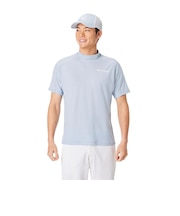 テーラーメイド（TAYLORMADE）ゴルフウェア 吸汗速乾 接触冷感 T-ICE T-AIR 半袖モックネックシャツ M24109-TL774