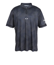 オークリー(OAKLEY)ゴルフウェア 吸汗速乾 接触冷感 TECH COLD 半袖ポロシャツ FOA408768-00G