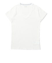 ハーレー(HURLEY)ゴルフ PHANTOM ポリプロピレン コールドメッシュ インナー Vネック ショートスリーブシャツ MGIW26112P-WHT