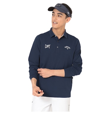 キャロウェイ（CALLAWAY）ゴルフウェア ビッグカノコ 長袖ポロシャツ C26233100-1120