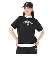 キャロウェイ(CALLAWAY)ゴルフウェア ラブキャロウェイ 半袖スウェット モックネック C26217203-1010