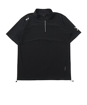 オークリー(OAKLEY)ゴルフウェア 吸汗速乾 接触冷感 Skull 半袖ハーフジップ プルオーバーシャツ FOA409421-021