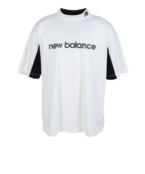 ニューバランス（new balance）ゴルフウェア 超速乾 半袖モックネック プルオーバー 012-6266001-030