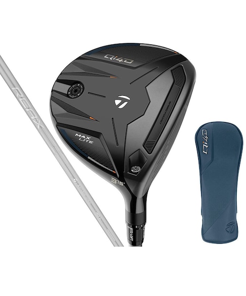 テーラーメイド（TAYLORMADE）Qi4D MAX LITE フェアウェイウッド(5W ロフト18度)REAX 40