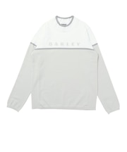 オークリー(OAKLEY)ゴルフウェア 吸汗速乾 接触冷感 ストレッチ ELEVATE 長袖モックセーター FOA500997-20K