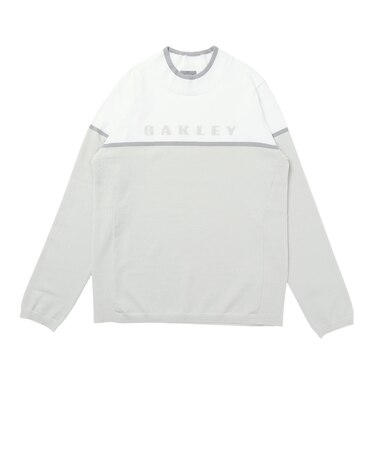 オークリー（OAKLEY）ゴルフウェア 吸汗速乾 接触冷感 ストレッチ ELEVATE 長袖モックセーター FOA500997-20K