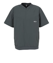 オークリー(OAKLEY)ゴルフウェア 吸汗速乾 O-Blades ハーフジップ 半袖プルオーバー FOA409416-760