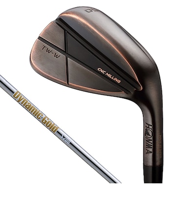 本間ゴルフ（HONMA）ツアーワールド TW-W カッパーメッキ ウェッジ(5008I、ロフト50度)Dynamic Gold HT