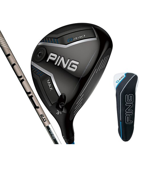 ピン(PING)G440 MAX フェアウェイウッド(5W ロフト19度)PING TOUR 2.0 CHROME 65