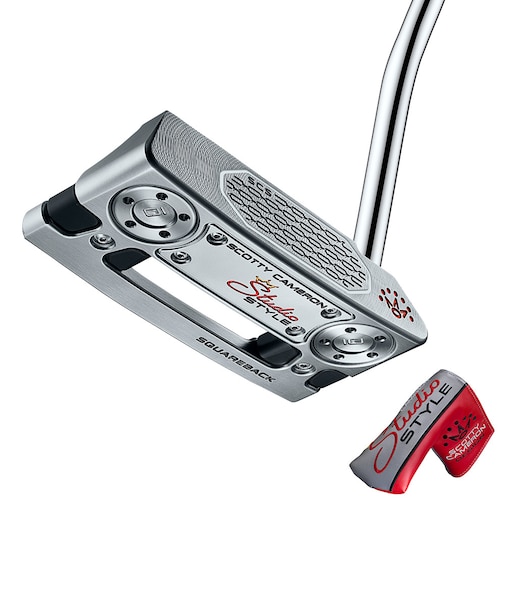 スコッティキャメロン（Scotty Cameron）スタジオスタイル Studio Style Squareback パター(ロフト3.5度)オリジナルシャフト