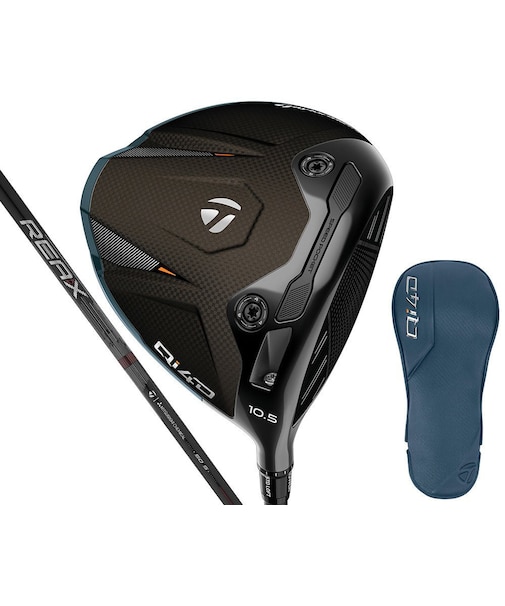 テーラーメイド（TAYLORMADE）Qi4D ドライバー(1W ロフト9度)REAX HR50