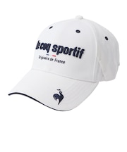 ルコックスポルティフ(lecoqsportif)帽子 定番ロゴキャップ LG6FCP00M WH00