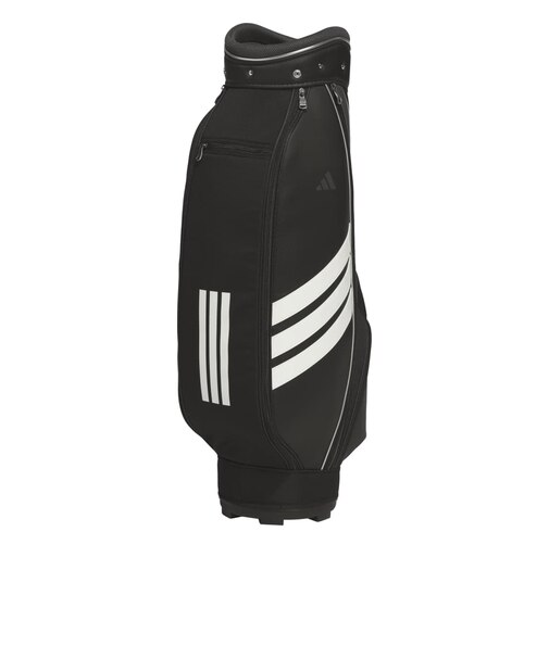 アディダス（adidas）ゴルフ カート式 エッセンシャル キャディバッグ 8.5型 5分割 LOP17-KW9147 BLK