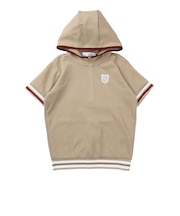 ルコックスポルティフ(lecoqsportif)ゴルフウェア 吸汗 半袖スウェット フーディ LG6FSW80L BG00