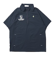 ルコックスポルティフ(lecoqsportif)ゴルフウェア アウター はっ水ストレッチ 半袖ブルゾン 収納袋付き LG6FWB80M NV00