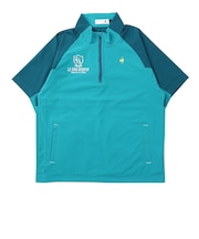ルコックスポルティフ(lecoqsportif)ゴルフウェア アウター はっ水ストレッチ 半袖ブルゾン 収納袋付き LG6FWB80M BL00