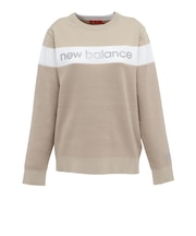 ニューバランス(new balance)ゴルフウェア 長袖クルーネック ニット プルオーバー 012-6270501-042