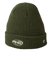 ピン(PING)帽子 HW-N2606 カラーコード ビーニー GRN 39344