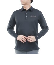 アドミラル ゴルフ(Admiral GOLF)ゴルフウェア 速ポカ 長袖シャツ ADMA678-BLK