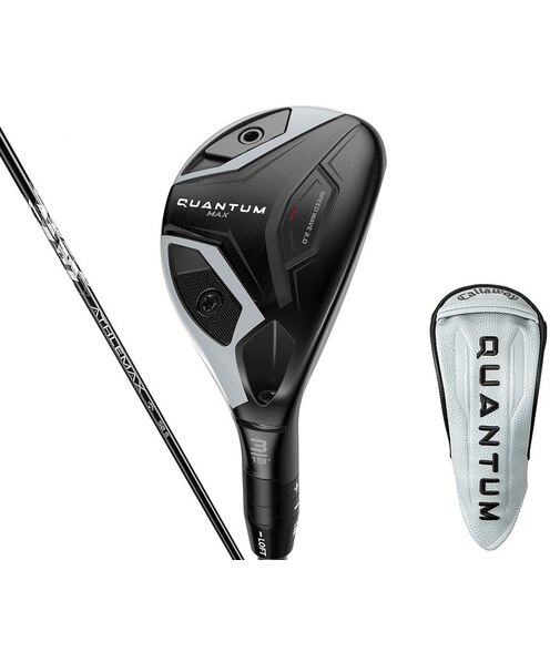 キャロウェイ（CALLAWAY）左用 クアンタム QUANTUM MAXユーティリティ(5H ロフト24度)ATHLEMAX 60