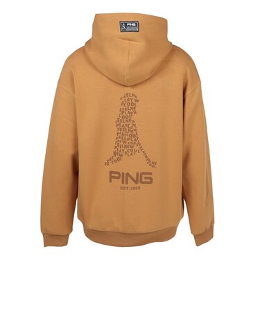 ピン（PING）ゴルフウェア ダンボールニットスウェットフーディー 621-6262913-040