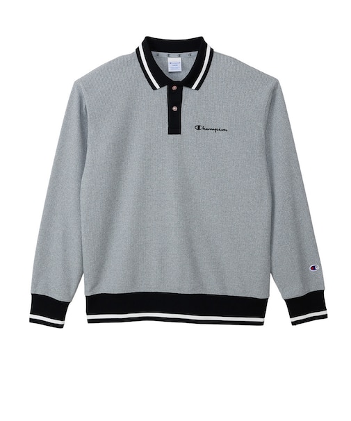 チャンピオン（CHAMPION）ゴルフウェア ロングスリーブ ポロシャツ C3-EG404 070