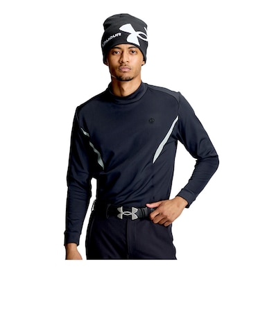 アンダーアーマー（UNDER ARMOUR）ゴルフウェア ドライブ COLDGEAR PRO 長袖 モックネック シャツ 6016708 001