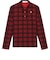 ルコックスポルティフ（lecoqsportif）ゴルフウェア チェック柄長袖シャツ LG6FLS01L RD00