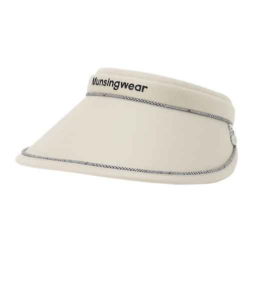 マンシングウエア（MUNSINGWEAR）帽子 クリップバイザー MG6FCP50L BG00