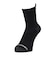 マンシングウエア（MUNSINGWEAR）ミドル丈ソックス MoveSox Arch Spiral MG6FSO06M BK00