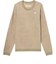 ルコックスポルティフ（lecoqsportif）ゴルフウェア リーフ柄ジャカード長袖クルーネックセーター LG6FST00M BG00