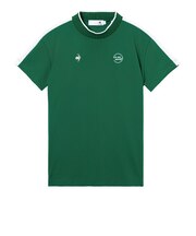 ルコックスポルティフ(lecoqsportif)ゴルフウェア モックネック半袖シャツ LG6SHS50L GR00