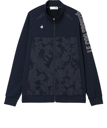 ルコックスポルティフ（lecoqsportif）ゴルフウェア リーフ柄ハイブリットスウェット LG6FSW50M NV00