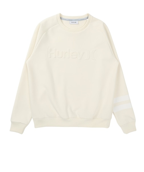 ハーレー（HURLEY）ゴルフウェア ライト ワンアンドオンリー クルーネックスウェット MGFL262063-WHWH