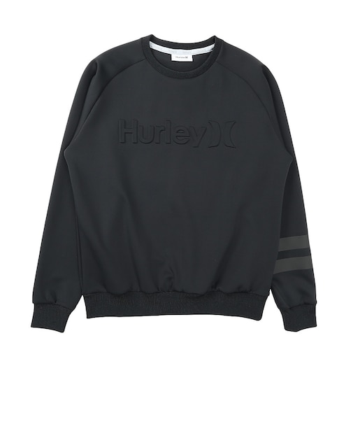 ハーレー（HURLEY）ゴルフウェア ライト ワンアンドオンリー クルーネックスウェット MGFL262063-BKBK