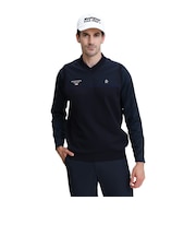 マンシングウエア(MUNSINGWEAR)ゴルフウェア ハイブリッドVネックニットベスト MG6FVE35M NV00