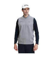 マンシングウエア(MUNSINGWEAR)ゴルフウェア ハイブリッドVネックニットベスト MG6FVE35M GY00
