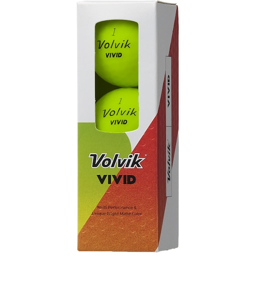 ボルビック（Volvik）ゴルフボール 26 VIVID VV5VNA01 GRN スリーブ(3個入り)
