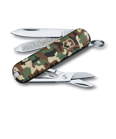 ビクトリノックス(VICTORINOX)マルチツール クラシックSD カモフラージュ 63058