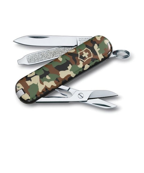 ビクトリノックス(VICTORINOX)マルチツール クラシックSD カモフラージュ 63058