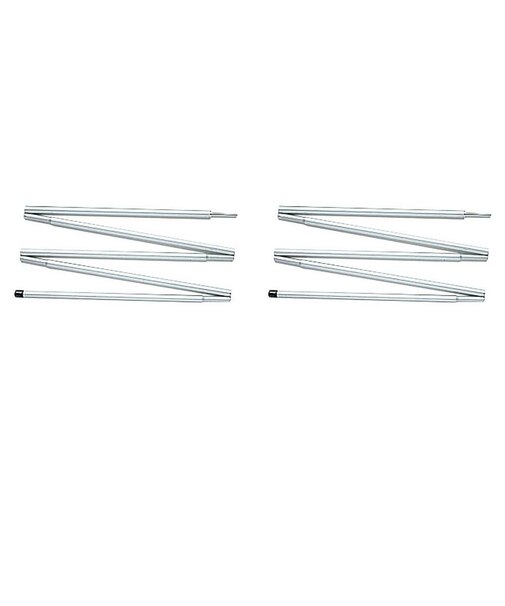 スノーピーク（snow peak）ライトタープポール 125 2本セット TP-161 キャンプ用品 タープ アクセサリ